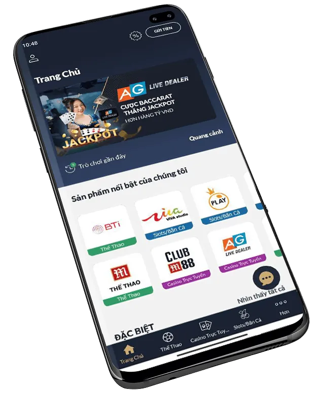 Giao diện thân thiện của ứng dụng 90ok APK